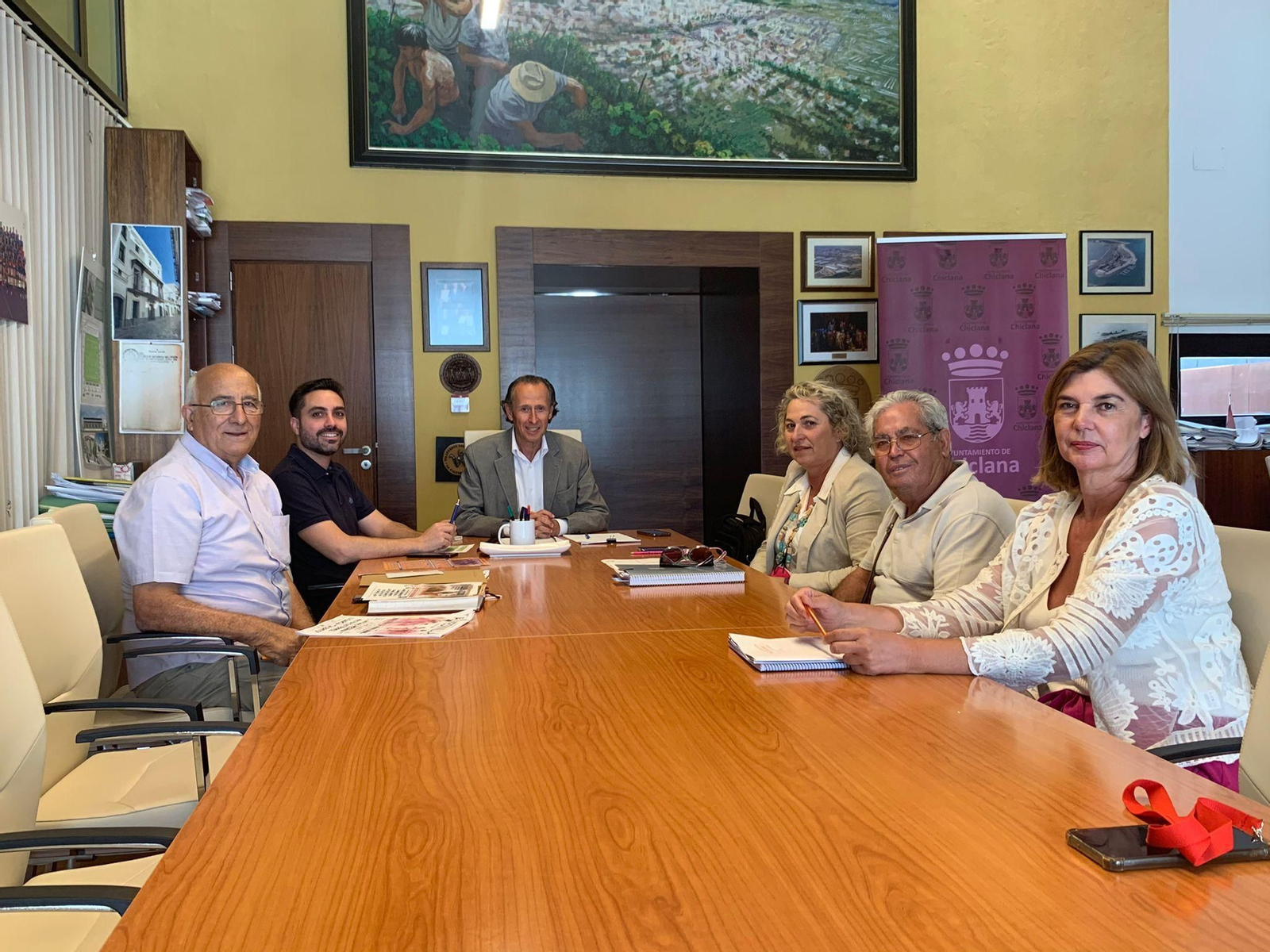 Reunión para la organización de la final del Campeonato Provincial de Escuelas Taurinas.