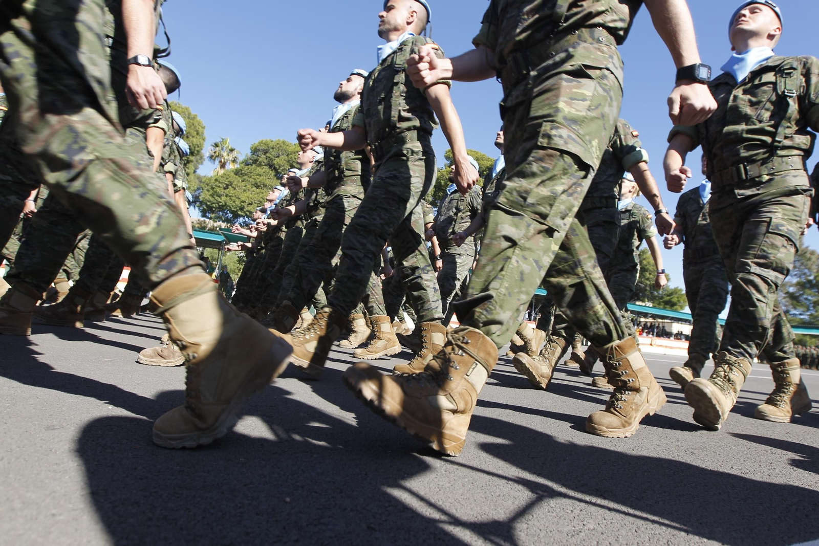 Fotogalería despedida contigente de La Legión con destino Líbano
