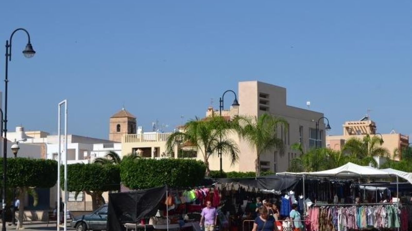 Imagen de archivo del mercadillo de Vera.