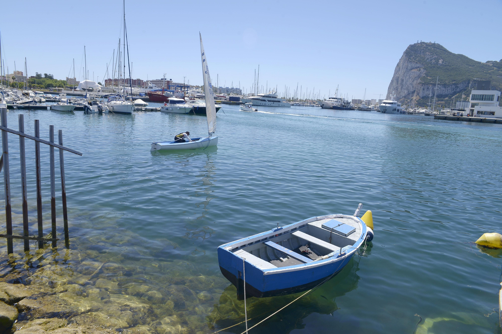 Fotos de la competición de vela en La Linea