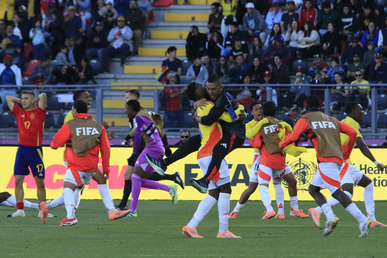 Las fotos del España-Colombia sub 20
