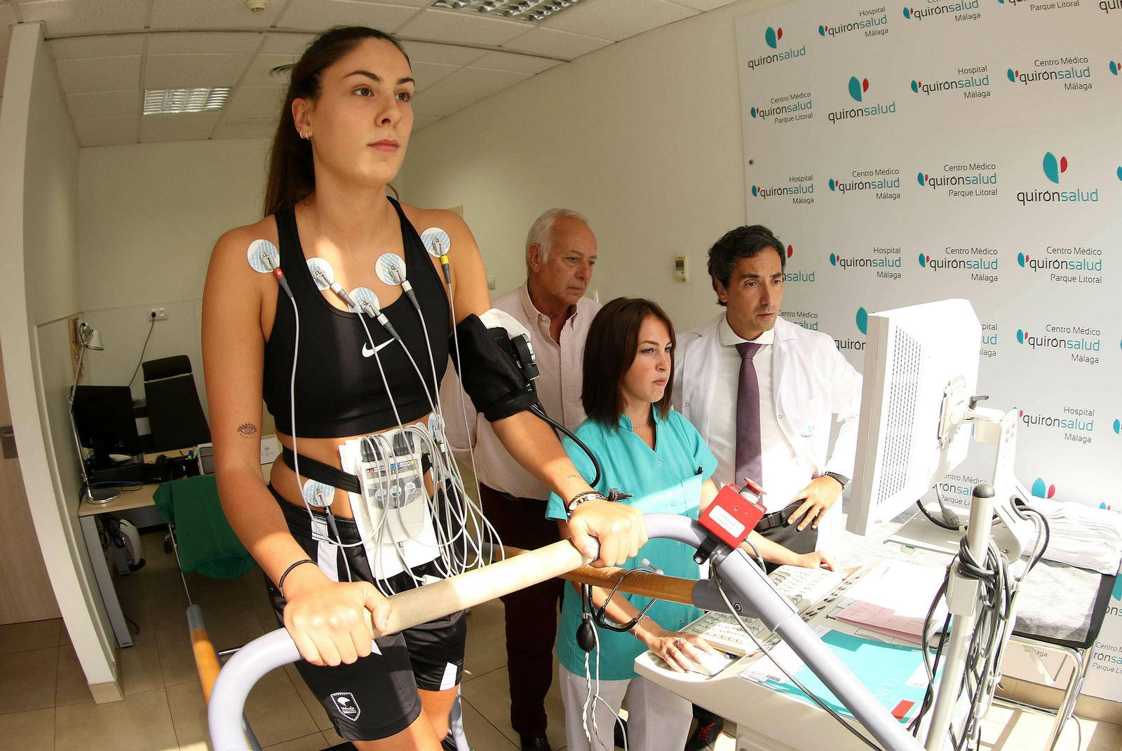 Los test médicos y las pruebas físicas del Unicaja Femenino, en fotos Los test médicos y las pruebas físicas del Unicaja Femenino, en fotos