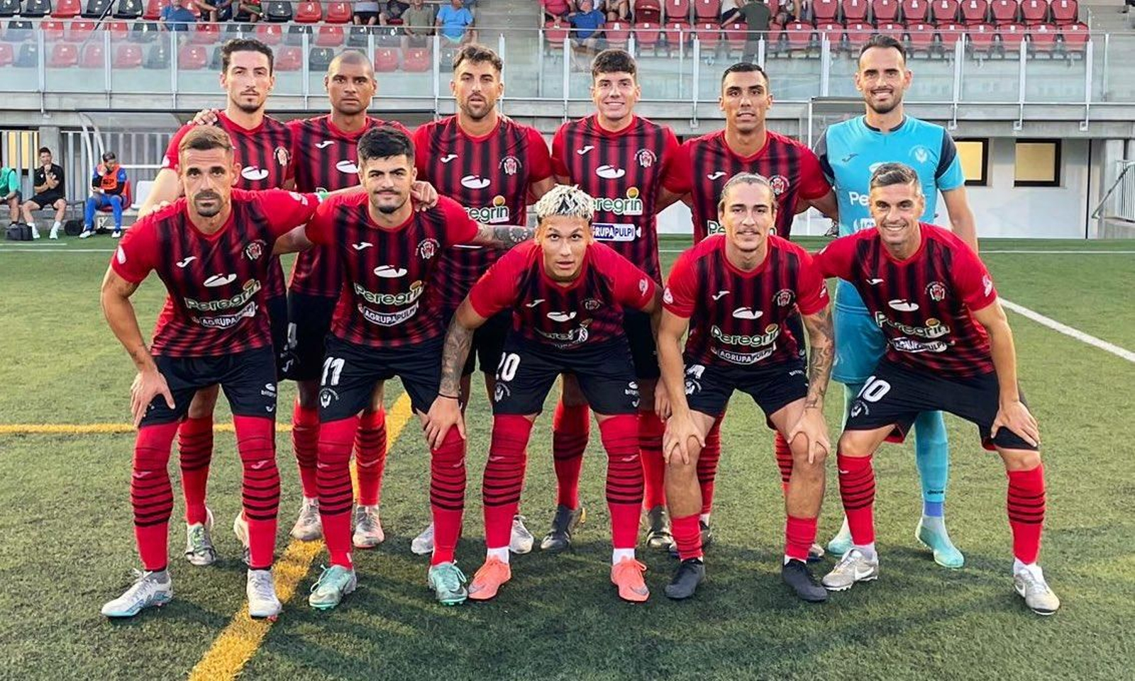 Once presentado por el conjunto rojinegro durante uno de sus partidos de pretemporada disputados en el San Miguel.