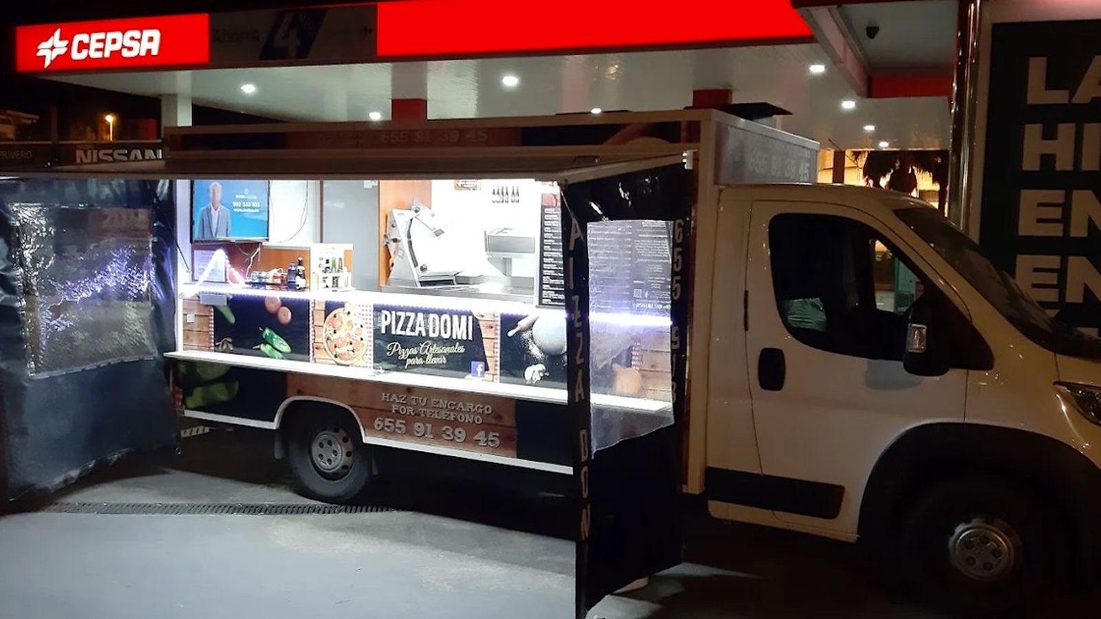 Pizza DOMI, en Jerez.