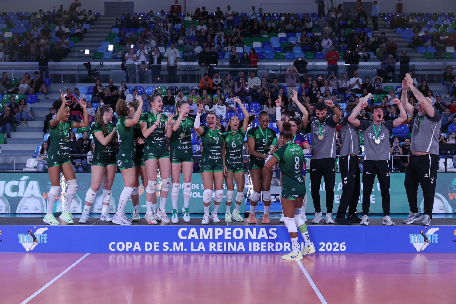 Las fotos del título del Fundación Cajasol Andalucía