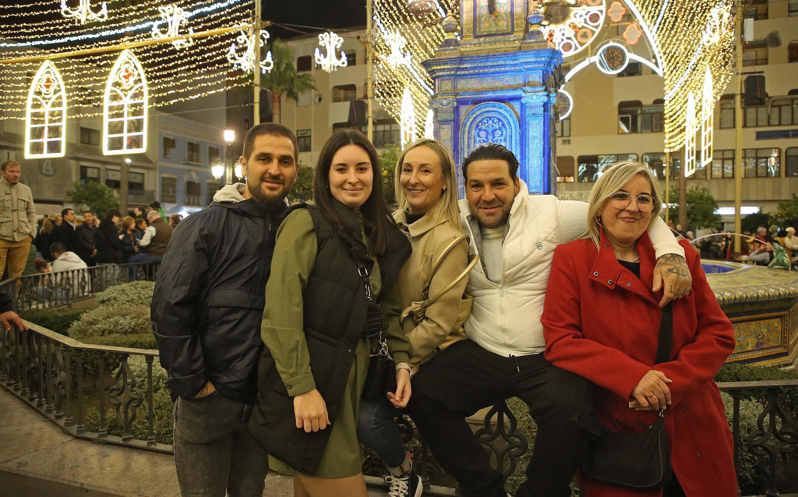 La inauguración del alumbrado navideño de Algeciras, en imágenes