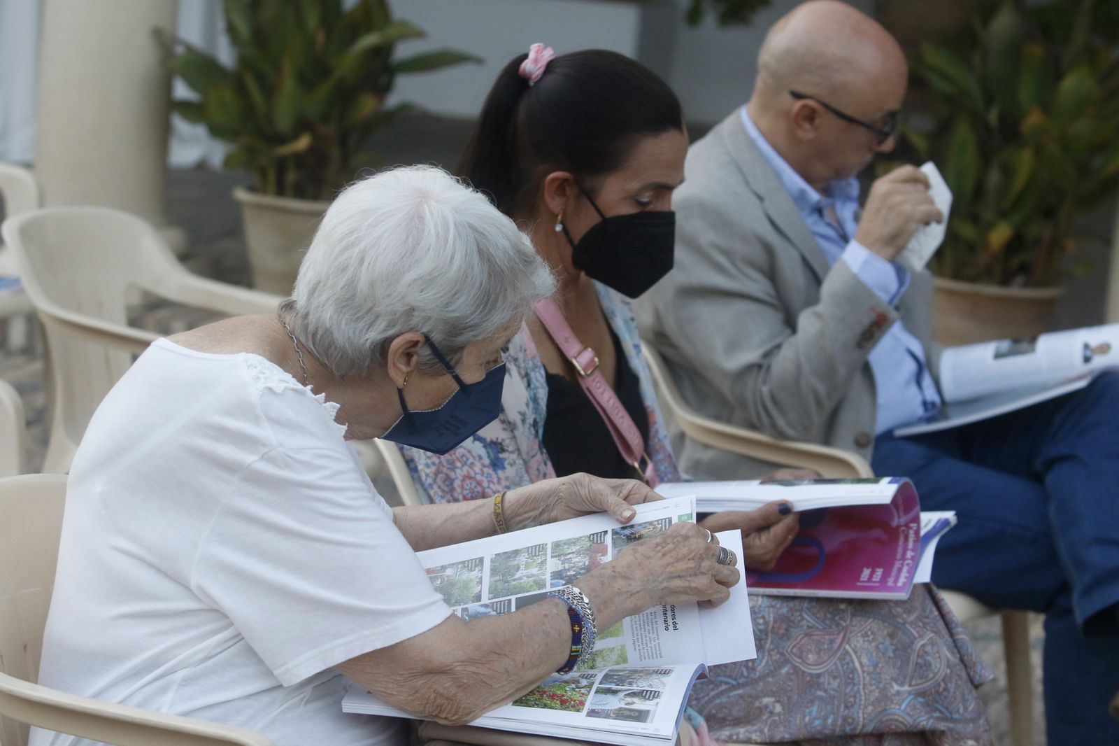 La presentación del libro 'Centenario de los Patios de Córdoba', en imágenes