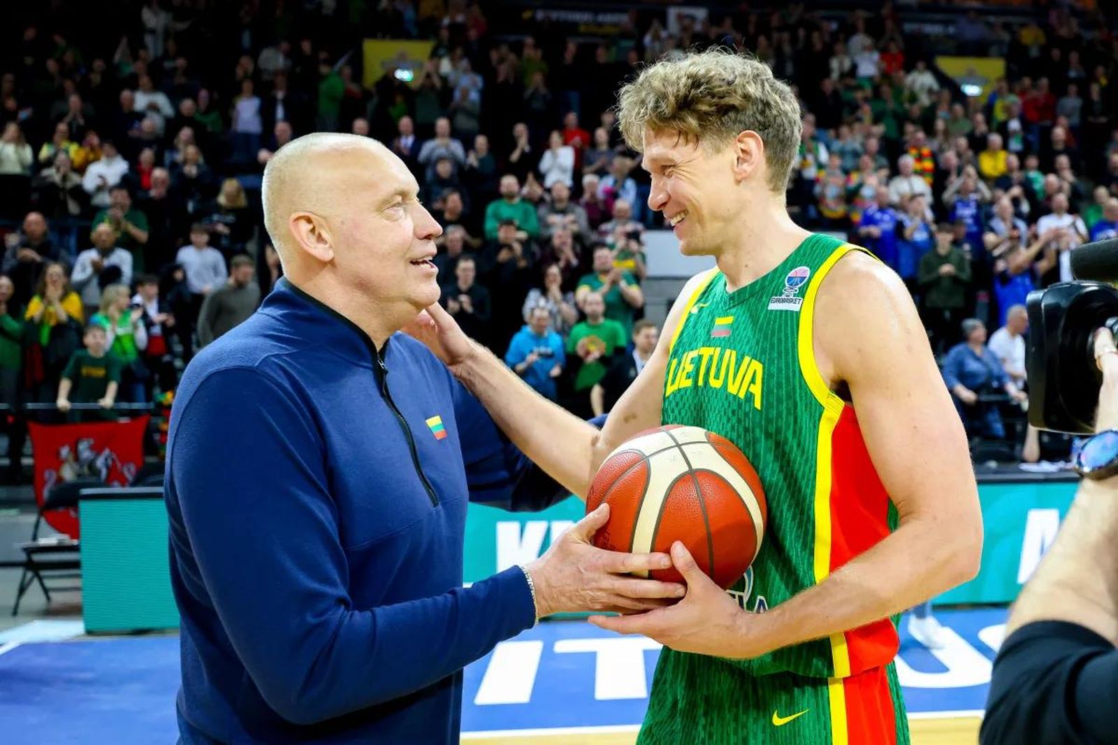 El último baile de Kuzminskas con la selección lituana