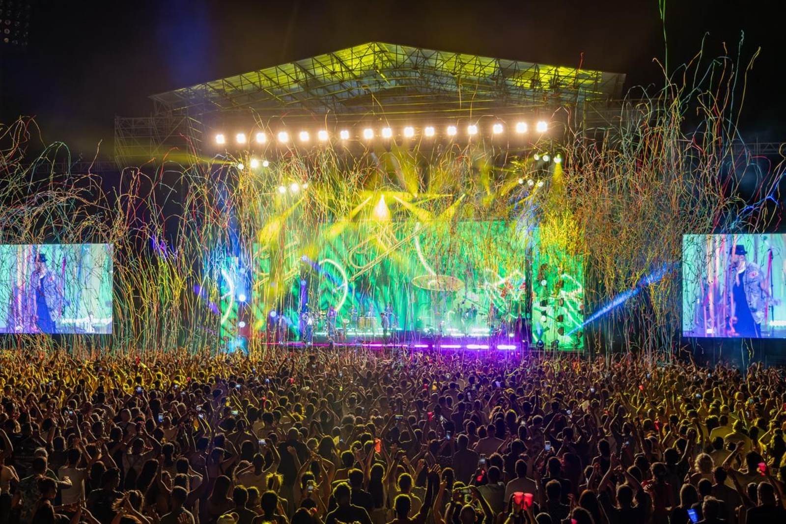 El primer concierto en Jaén de  Juan Luis Guerra, en el Vive Jaén Music Fest