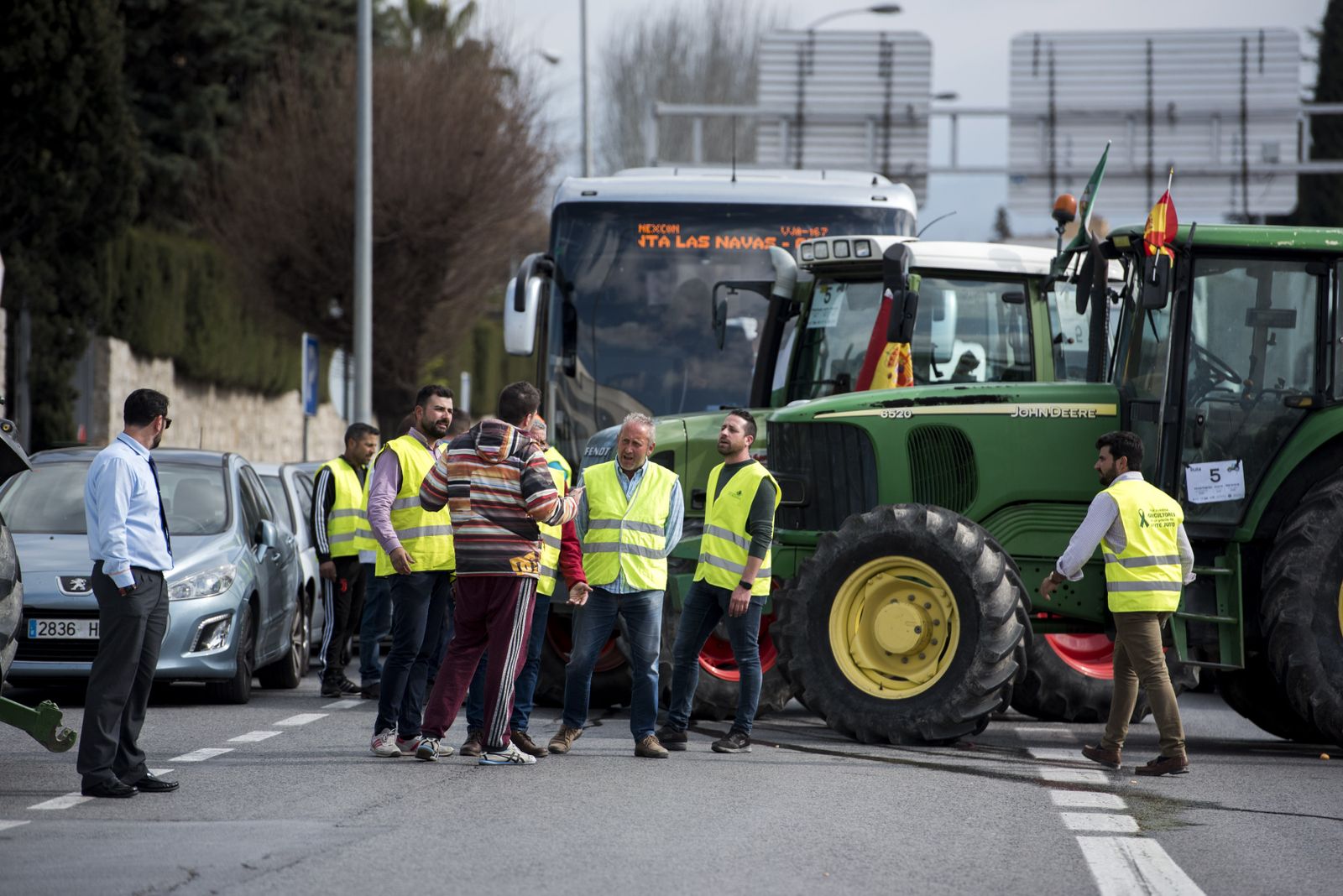 Curiosidades: las mejores fotos de la manifestación del campo en Granada