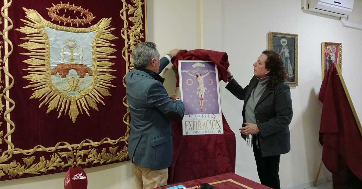 San Fernando se asoma ya a su Cuaresma: presentado el cartel y los actos del Vía Crucis de las Hermandades, que presidirá el Cristo de la Expiración
