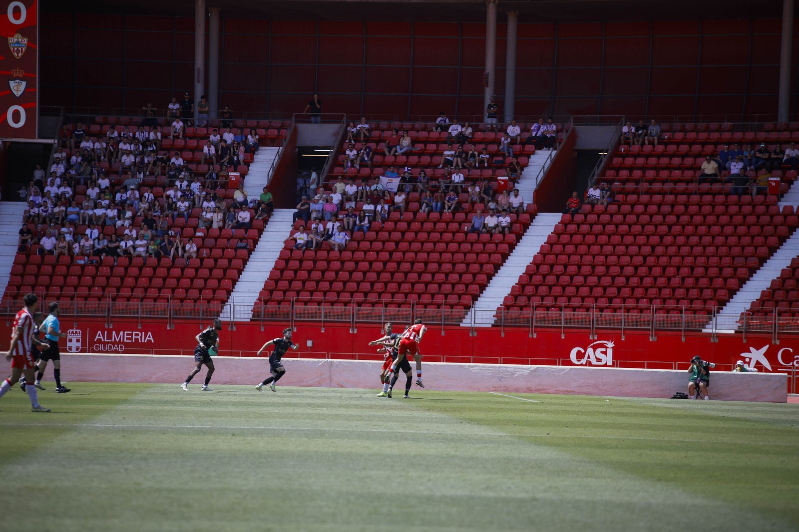 Imágenes del partido entre el Almería B y el Real Jaén