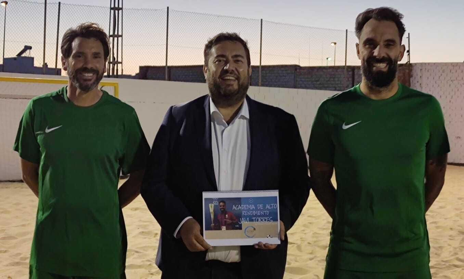 Keko Rosano, Jaime Armario y Javi Torres.