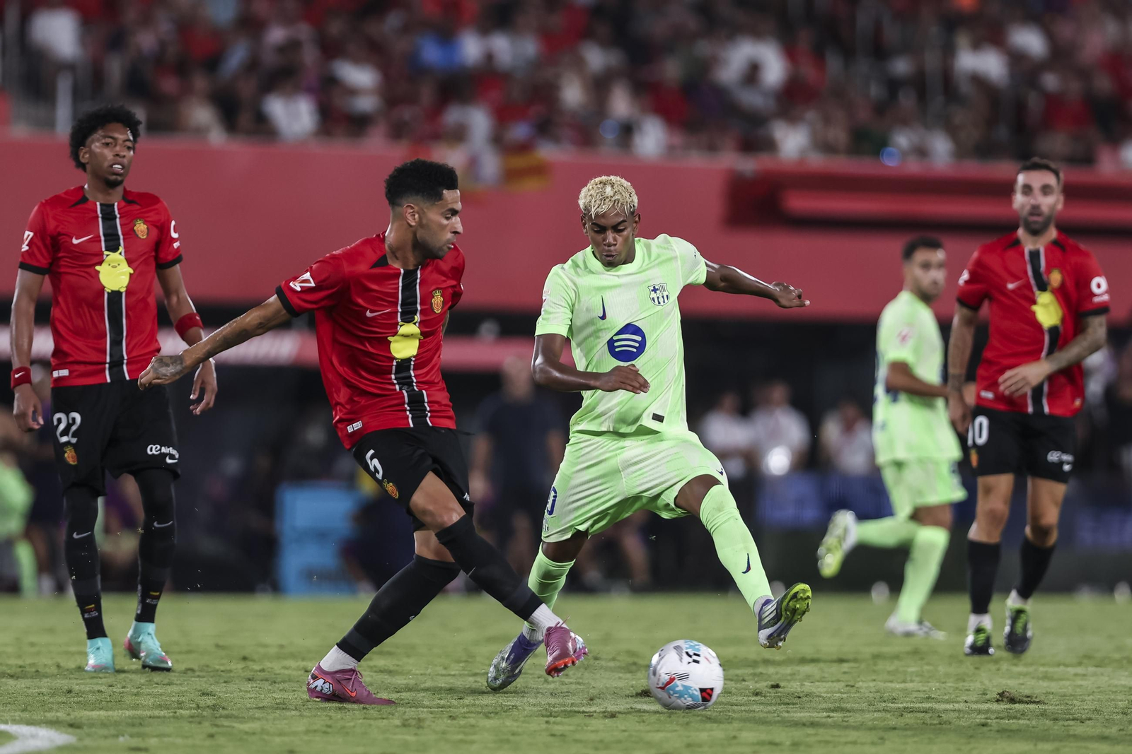 Las fotos del Mallorca-Barcelona