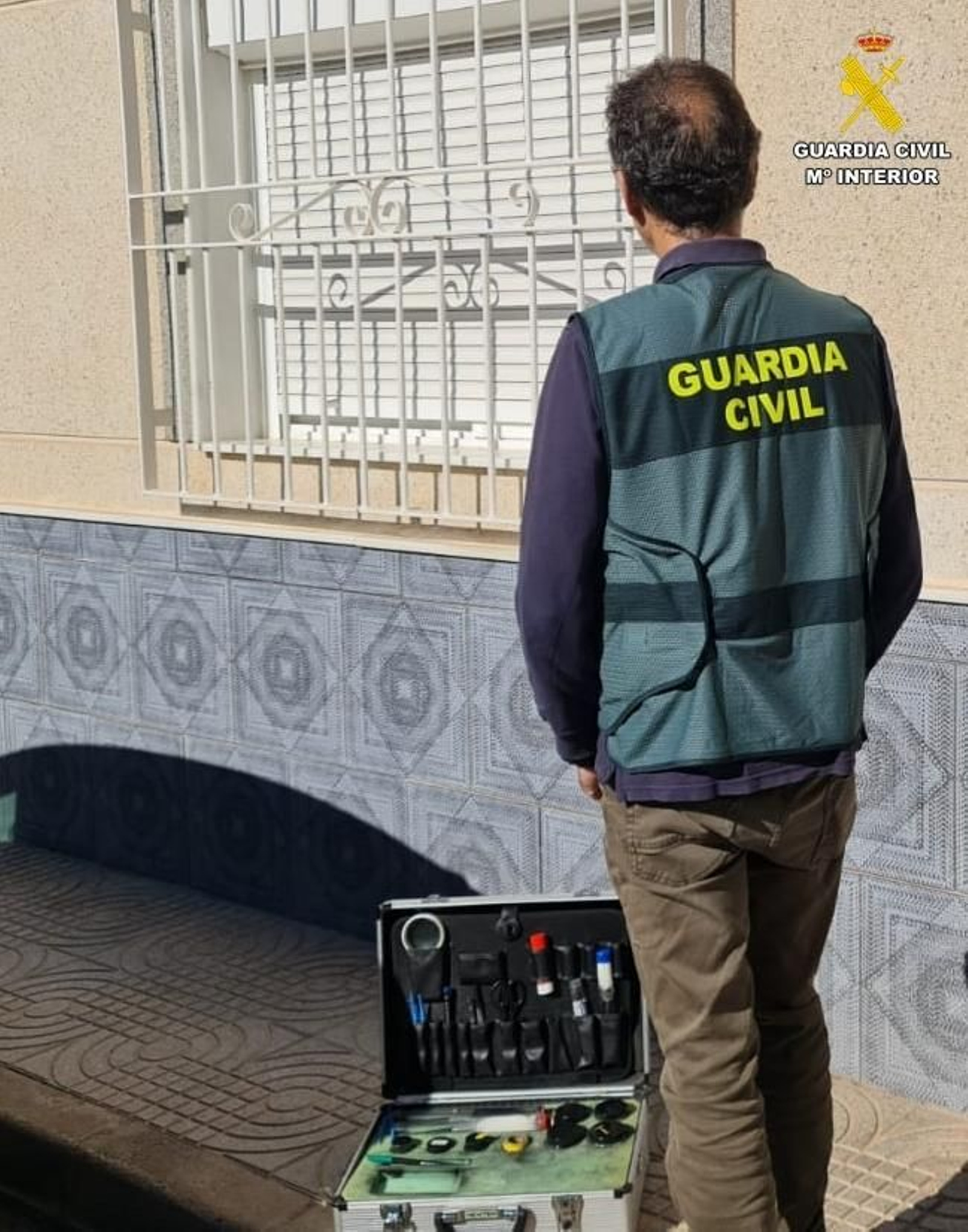 Un agente de la Guardia Civil.