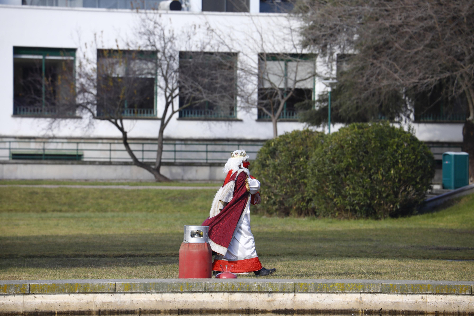 La Cabalgata en globo de los Reyes Magos en Córdoba