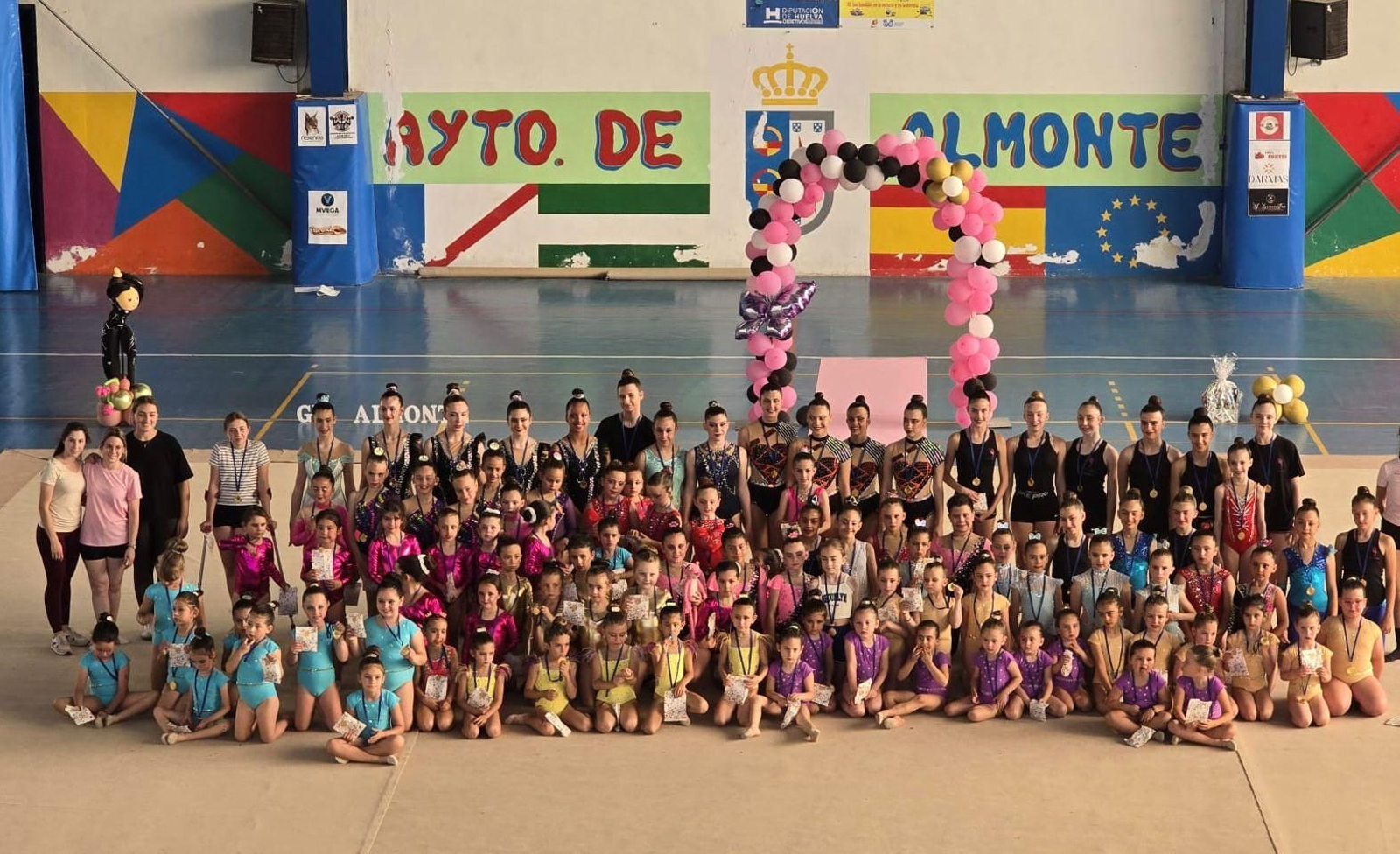 Foto de familia en Almonte.