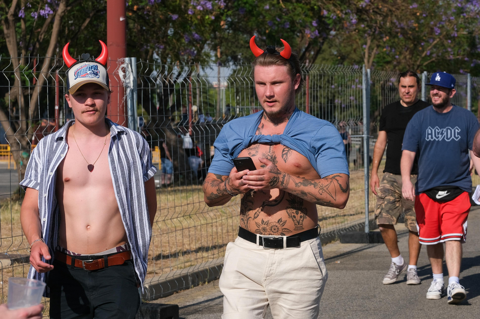 Búscate. Segundo concierto de ACDC en España