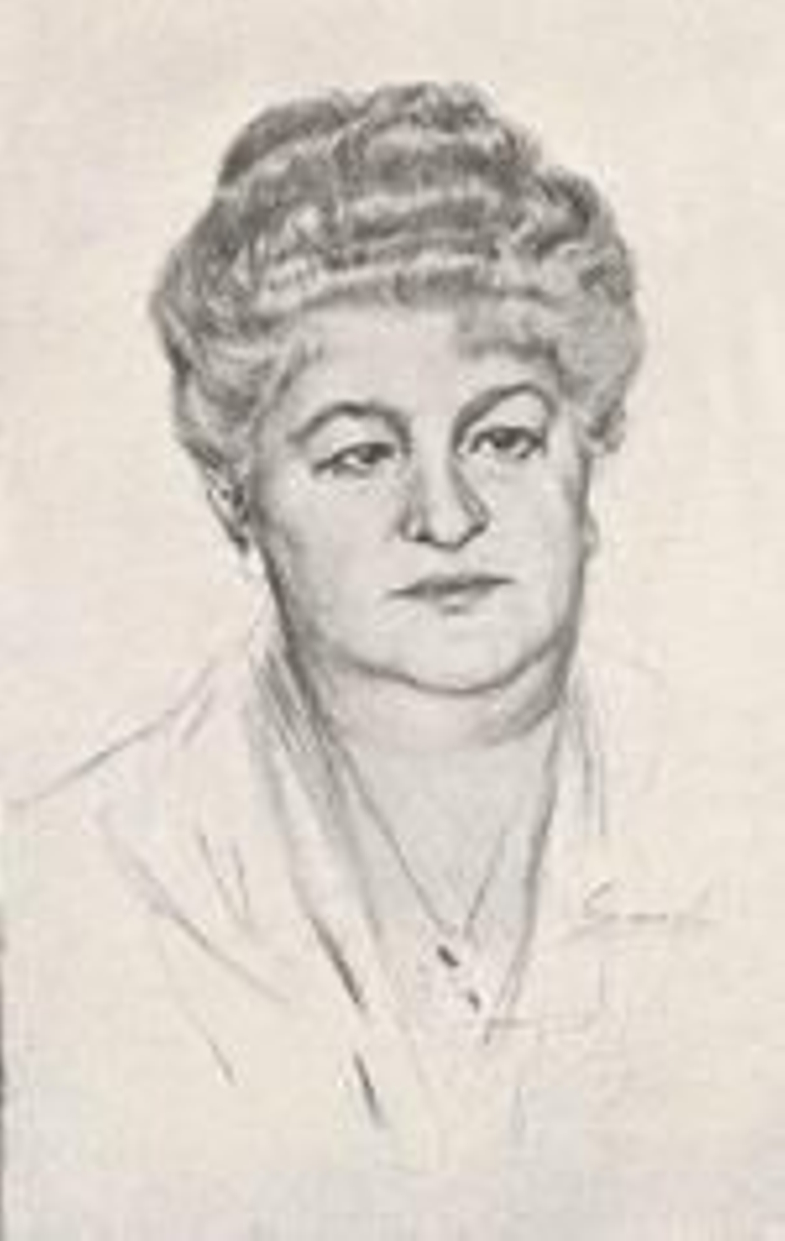 Retrato de Emilia Pardo Bazán.