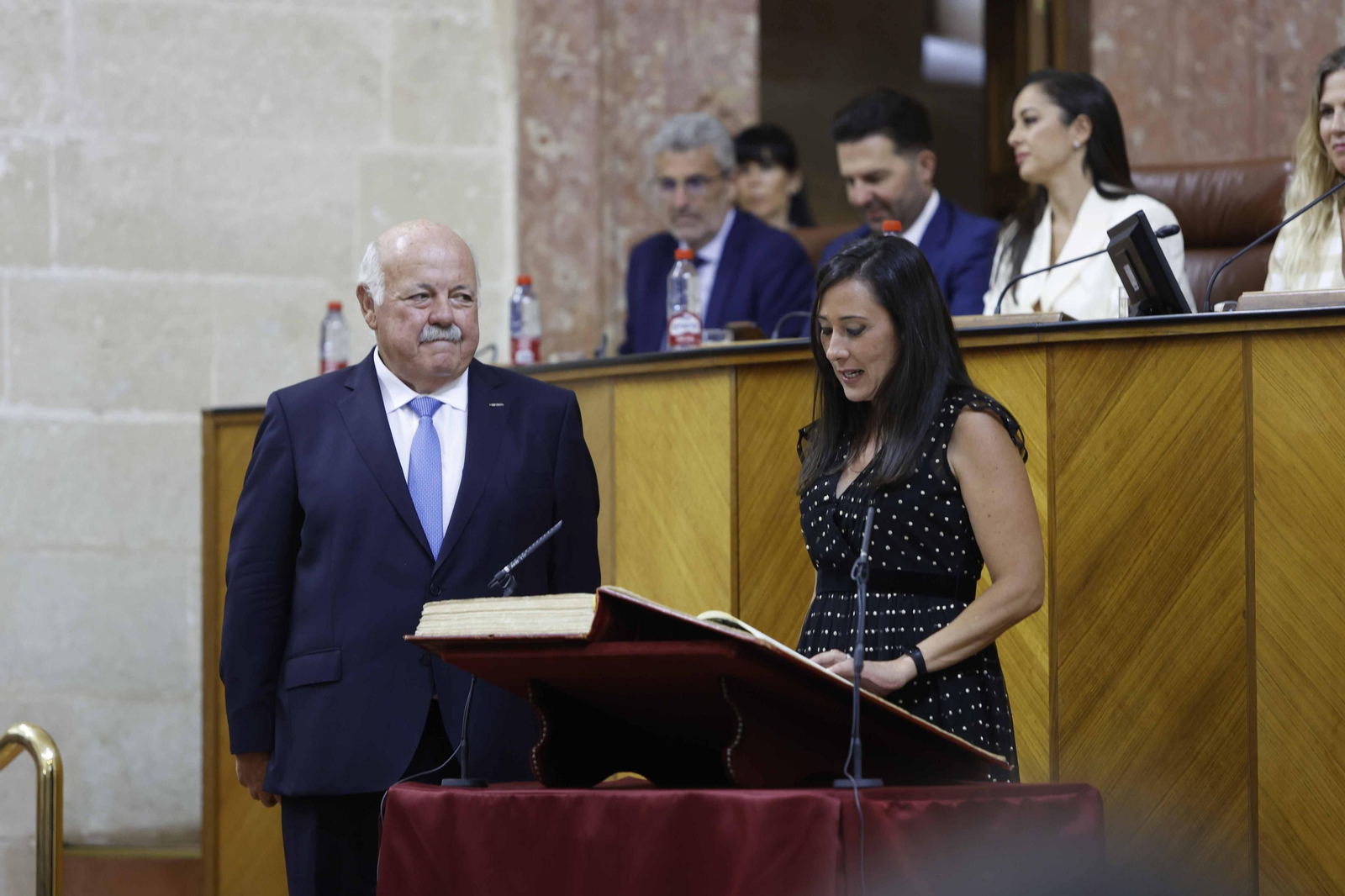 La constitución del Parlamento andaluz, todas las imágenes
