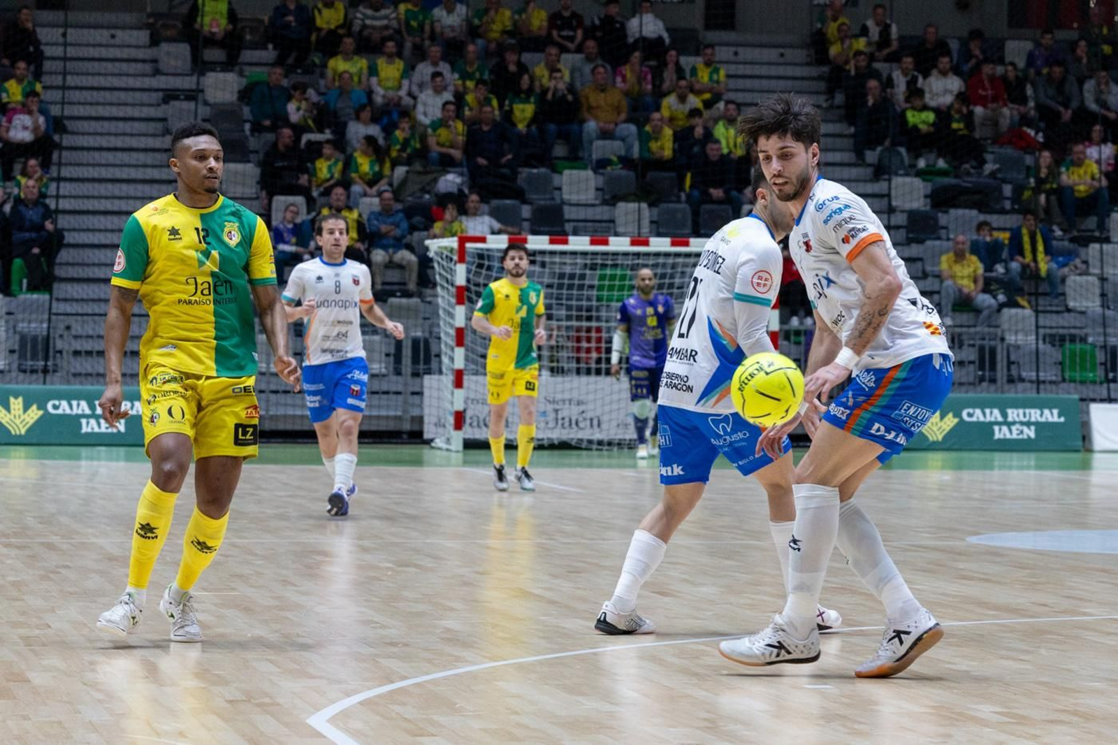 Las mejores imágenes del empate entre Jaén FS y Wanapix Sala 10 Zaragoza