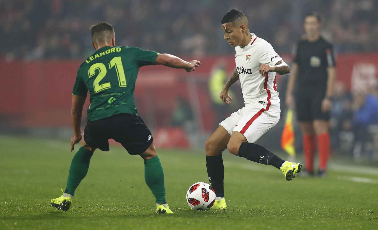 El Sevilla FC-Villanovense, en imágenes