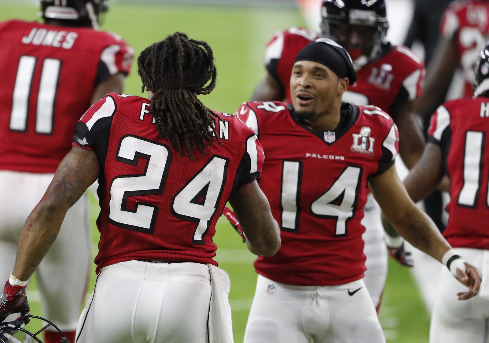 La final de la Super Bowl entre los Patriots y los Falcons