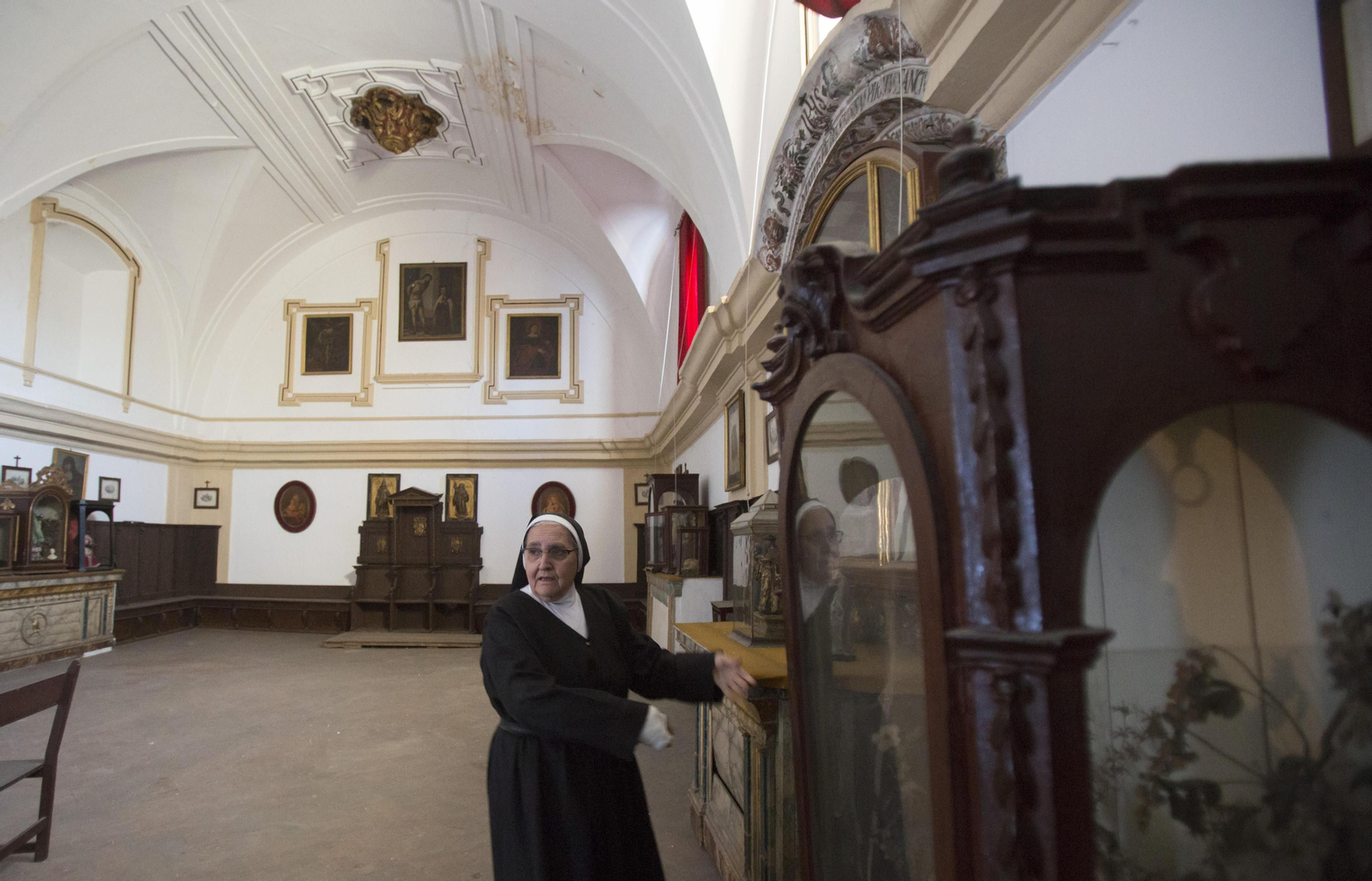 Desperfectos en el Convento de San Leandro