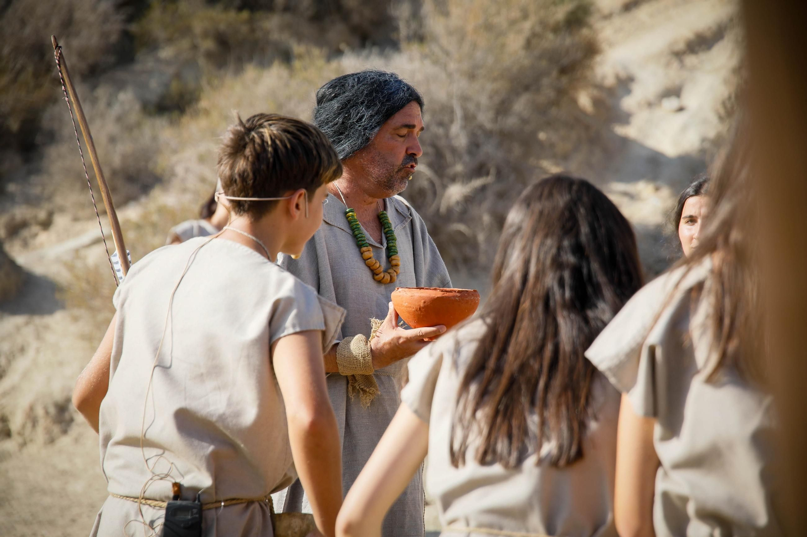 Así se ha vivido la segunda recreación histórica de la cultura argárica en Antas