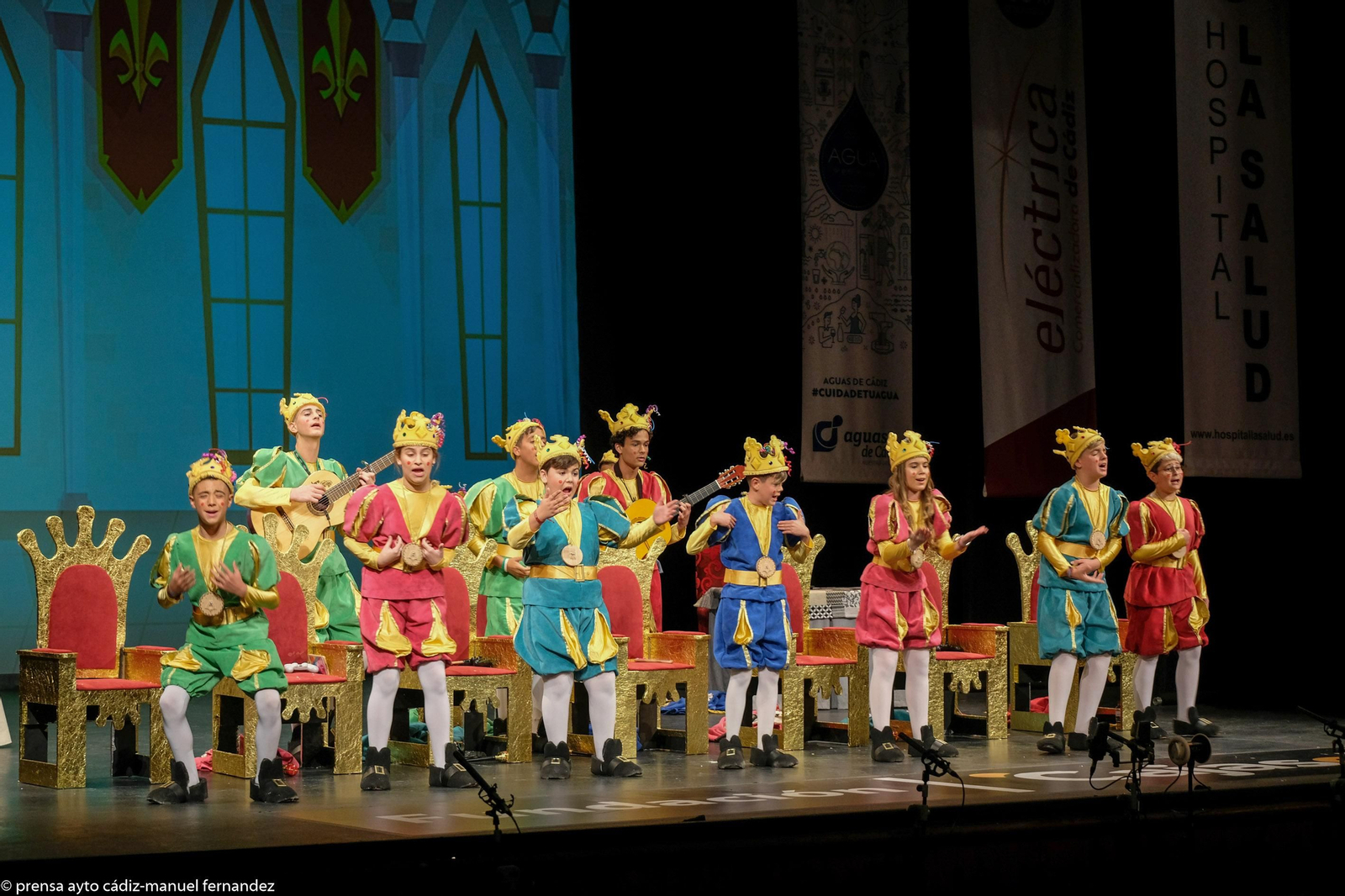 Chirigota Los reyes.