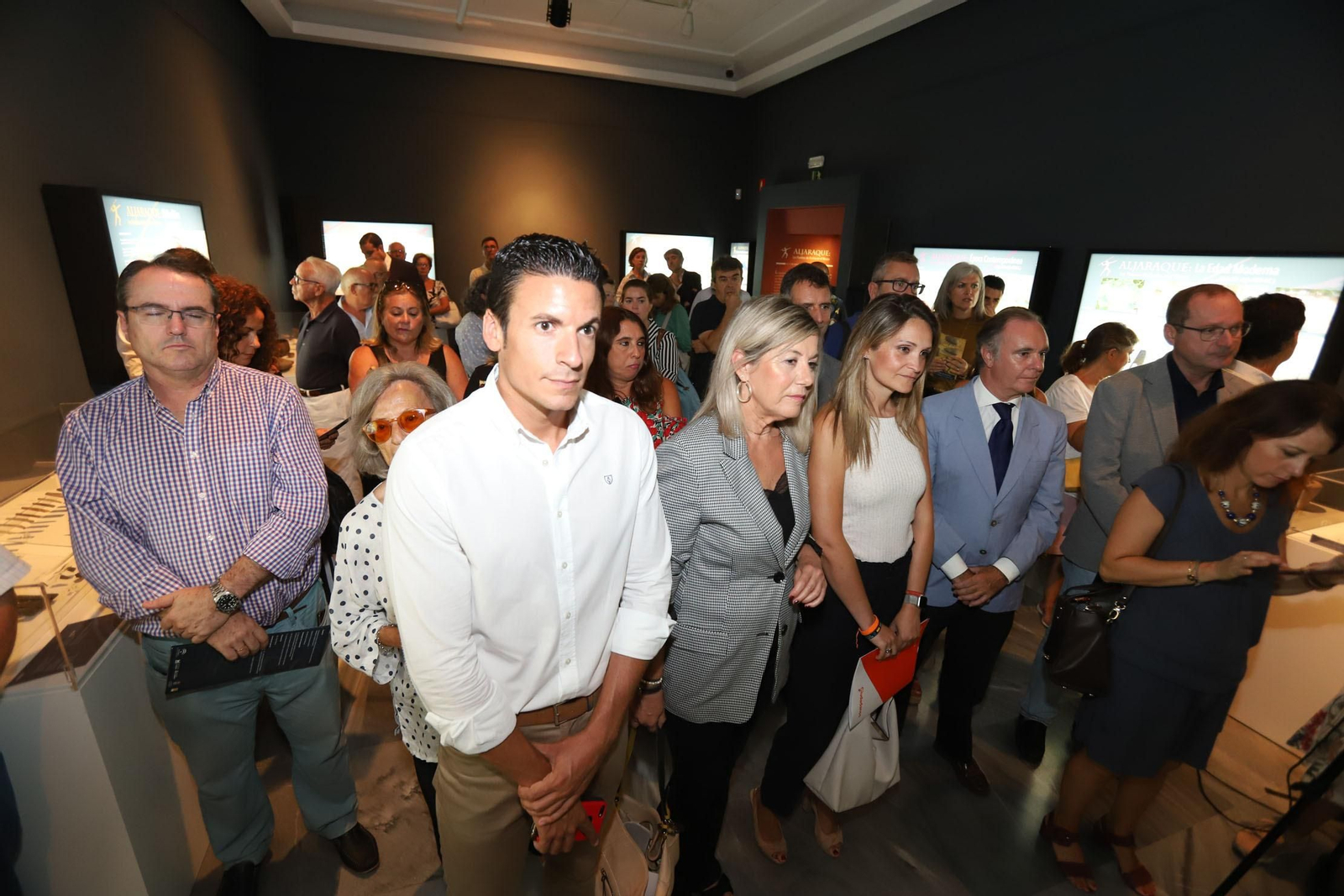 Imágenes de la inauguración de la exposición 'Los pueblos de Huelva en el Museo: Aljaraque'