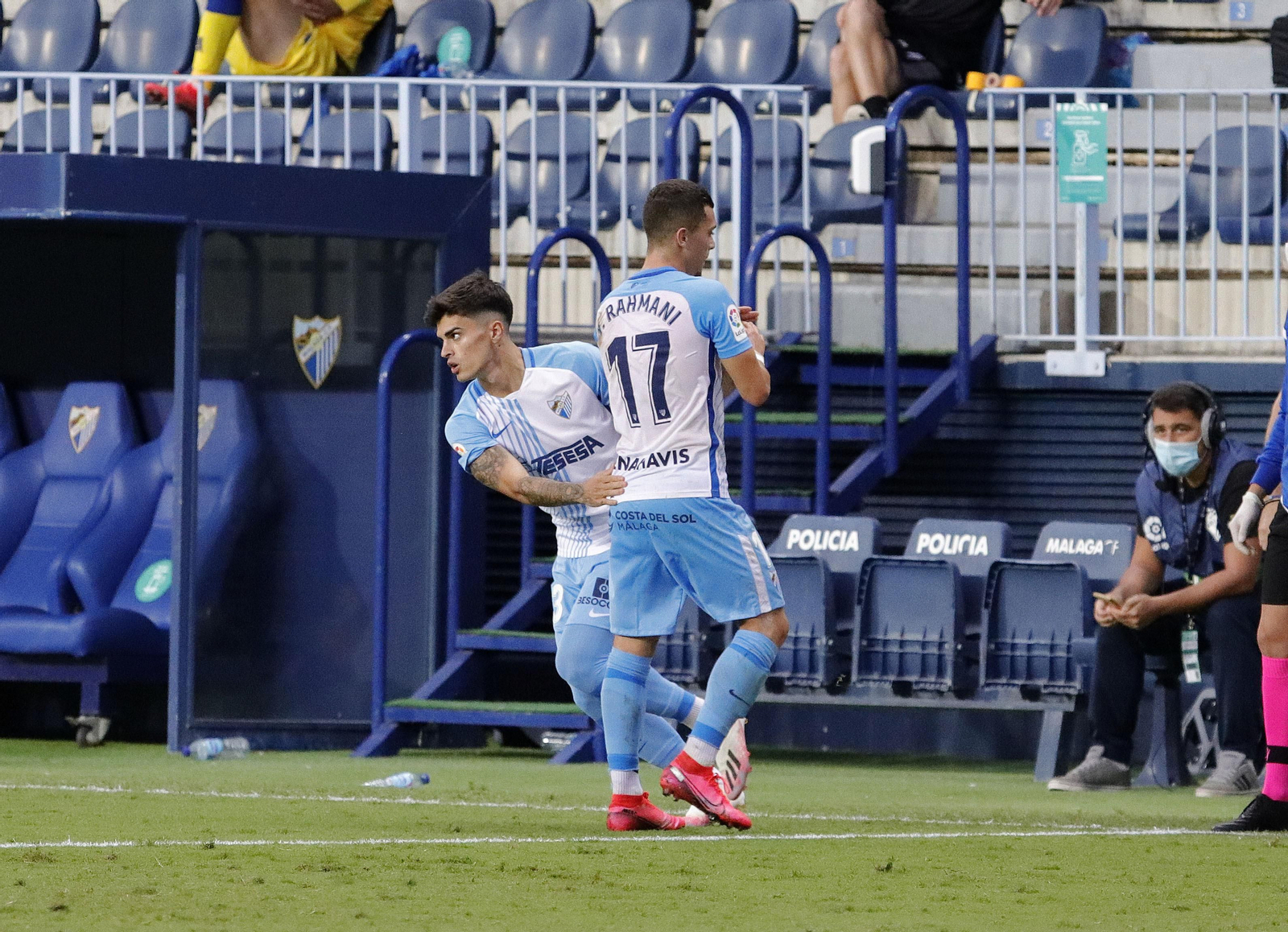 Las fotos del Málaga CF-Alcorcón