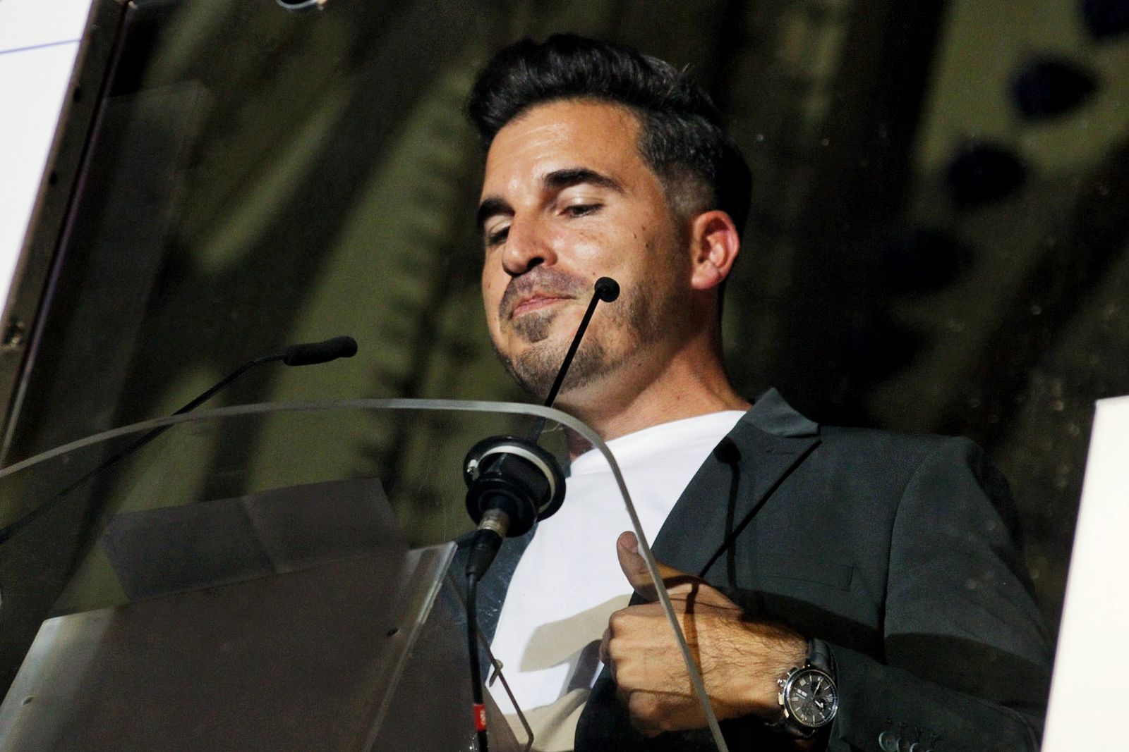 El pregón de Javier Castillo en la Feria de Málaga, en imágenes