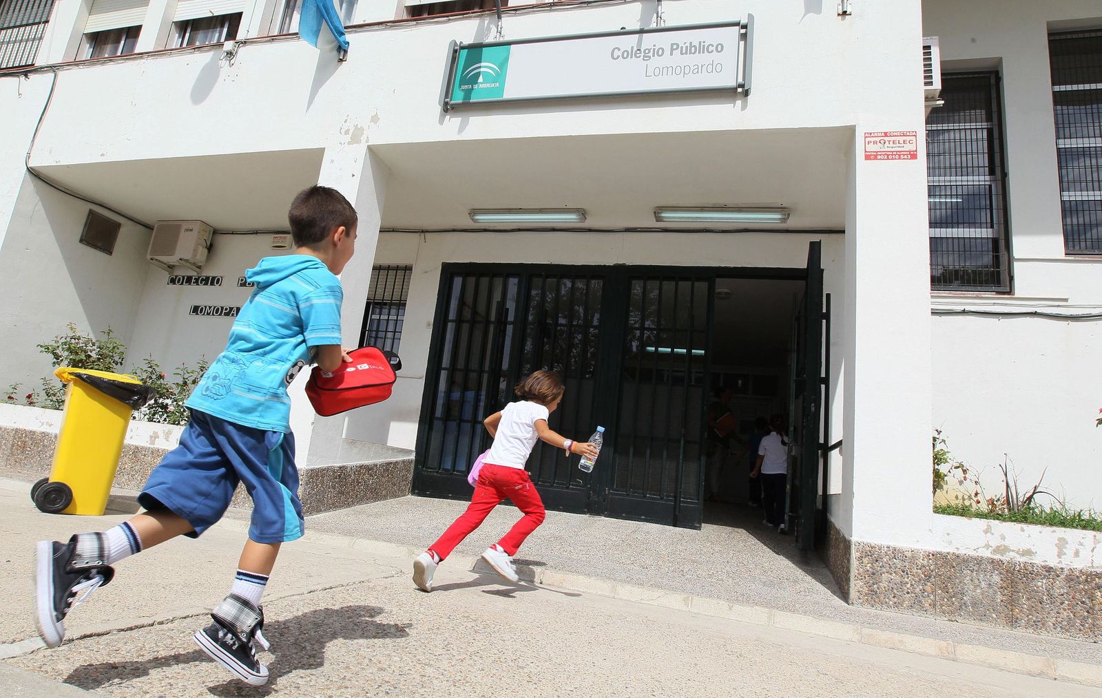 El colegio Lomopardo no tendrá hoy actividad lectiva presencial.