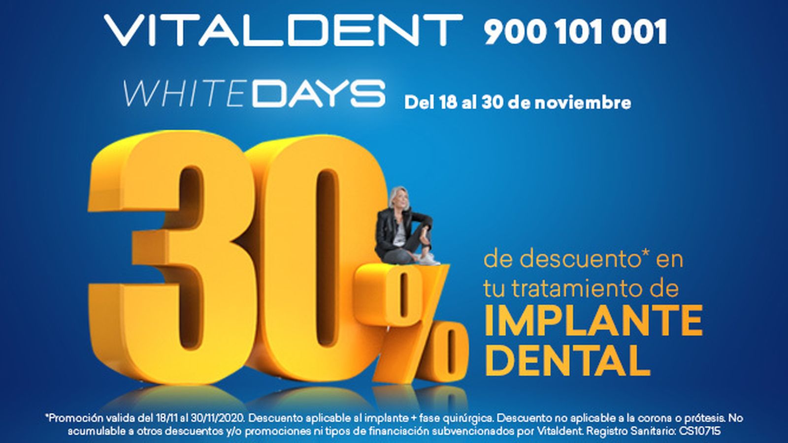 ¡Aprovecha la promoción exclusiva del Black Friday ofrecida en Vitaldent!
