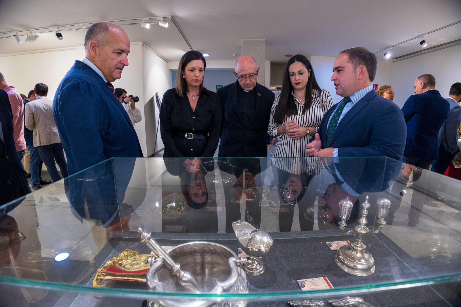 Inauguración de la exposición 'Panis Vitae' por el Corpus de San Fernando