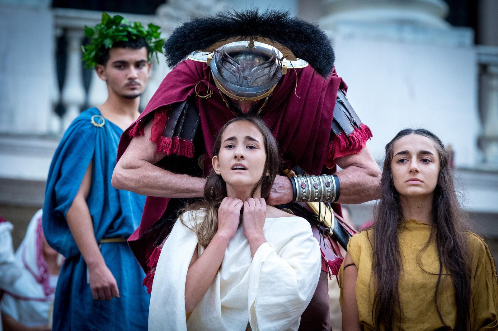 Las imágenes de la procesión del triunfo de Balbo el Menor en Cádiz Romana