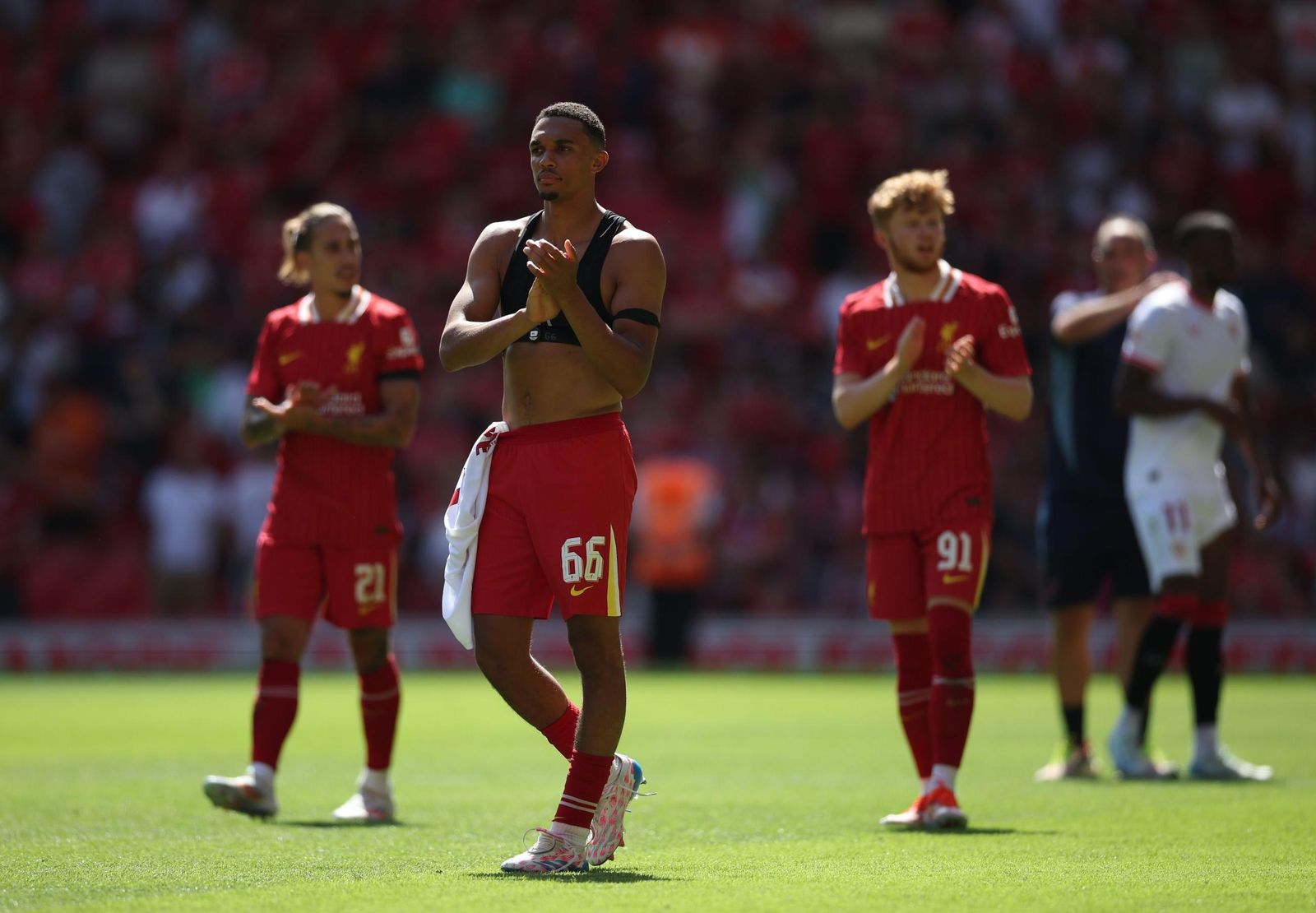 Las fotos del Liverpool - Sevilla