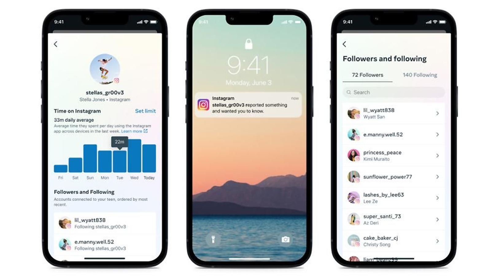 Nuevo centro de control parental en Instagram.