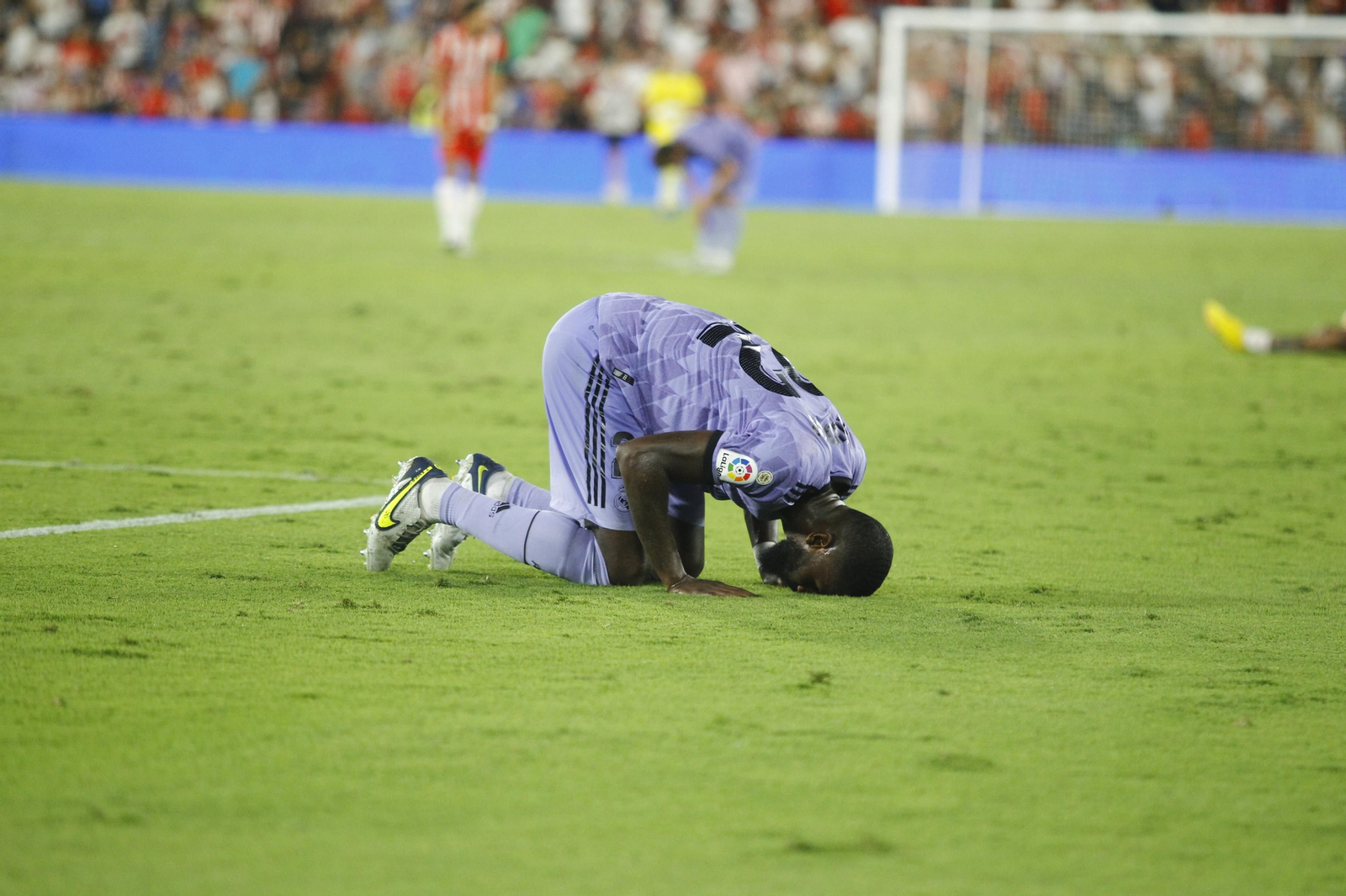 Imágenes del partido U.D. Almería-Real Madrid C.F. de la Liga Santander