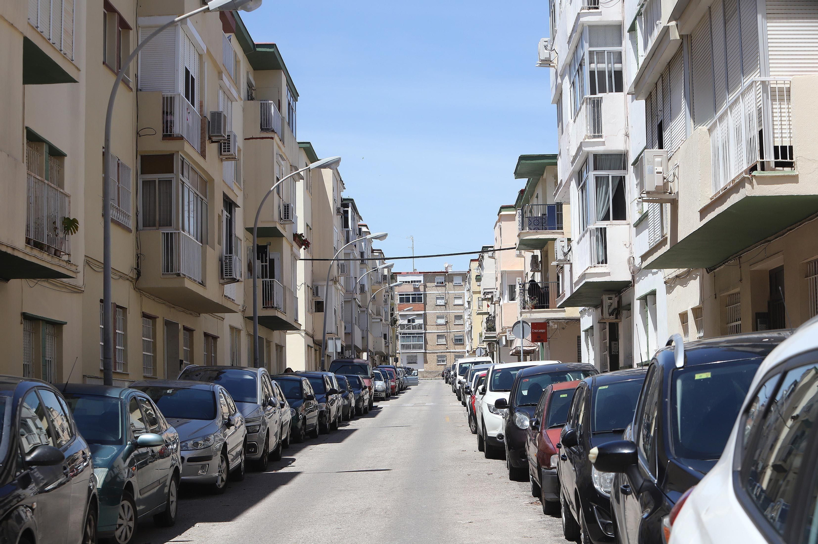 Calle Bulería, uno de los puntos conflictivos de la barriada.