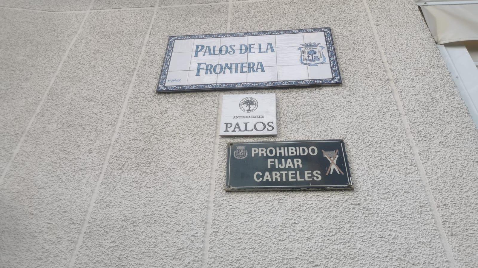 Calle Palos de la Frontera, antigua calle Palos.