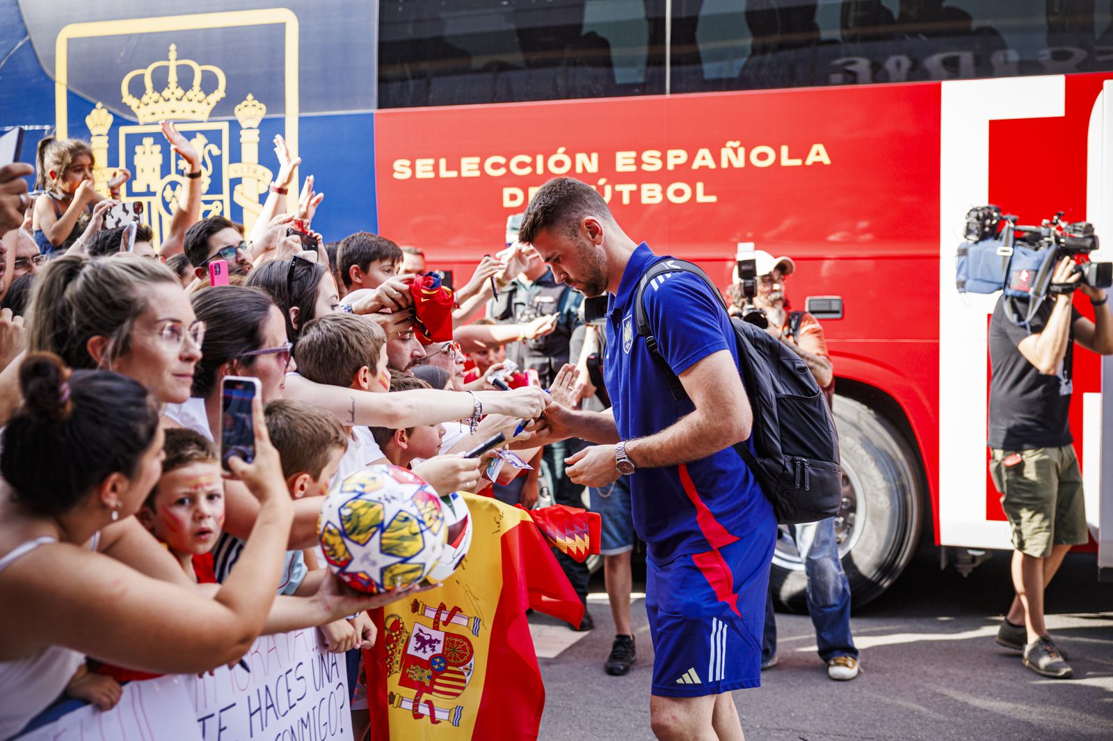 Las fotos de la selección antes del amistoso con Andorra