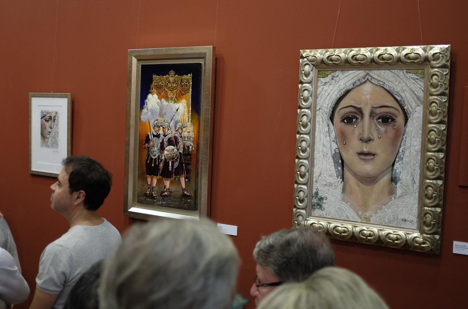 Exposición de la Macarena en el Círculo Mercantil