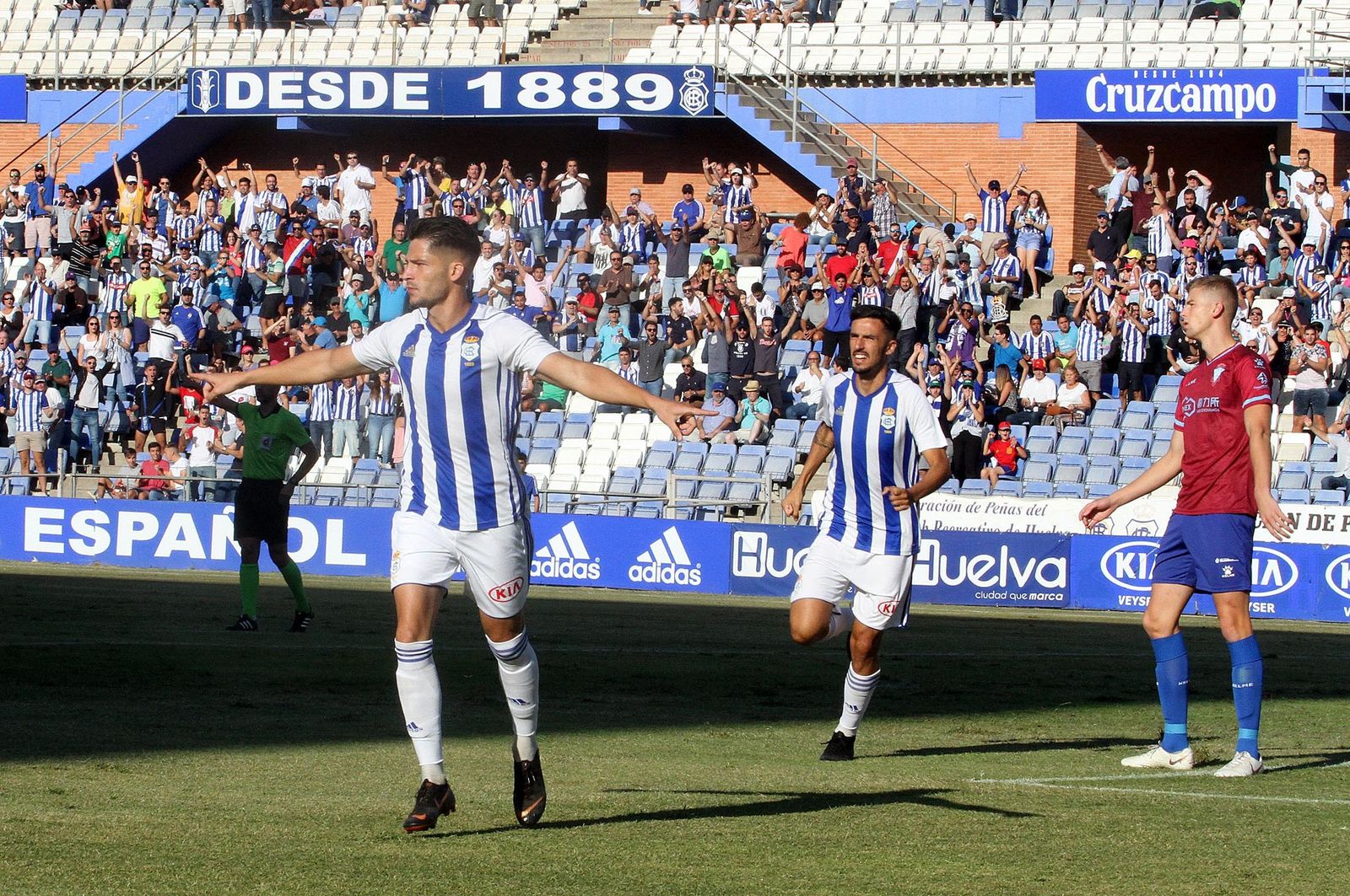 Imágenes del Recreativo de Huelva-Jumilla
