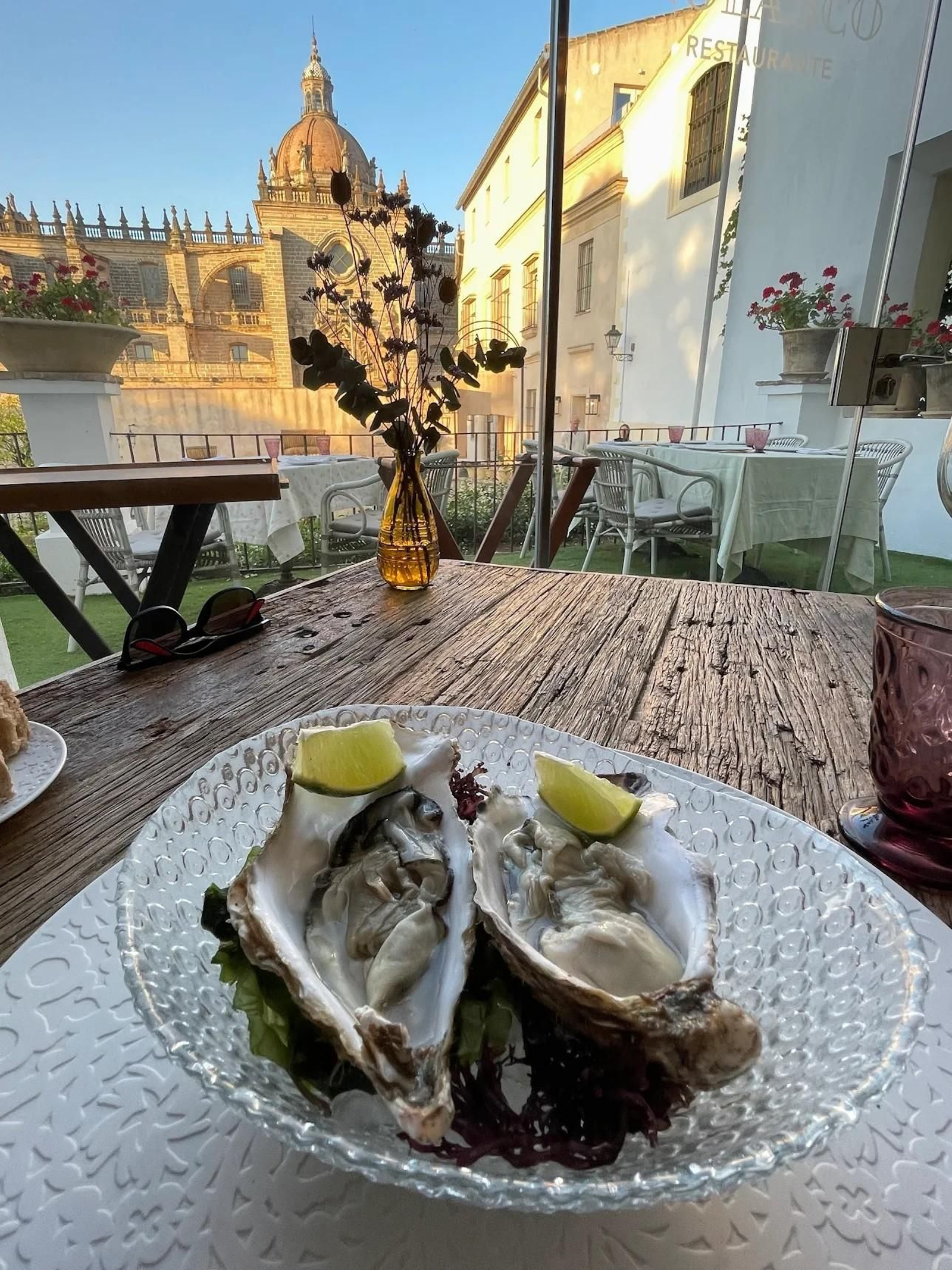 Restaurante Pedro Nolasco, en Bodegas Tío Pepe, Jerez.