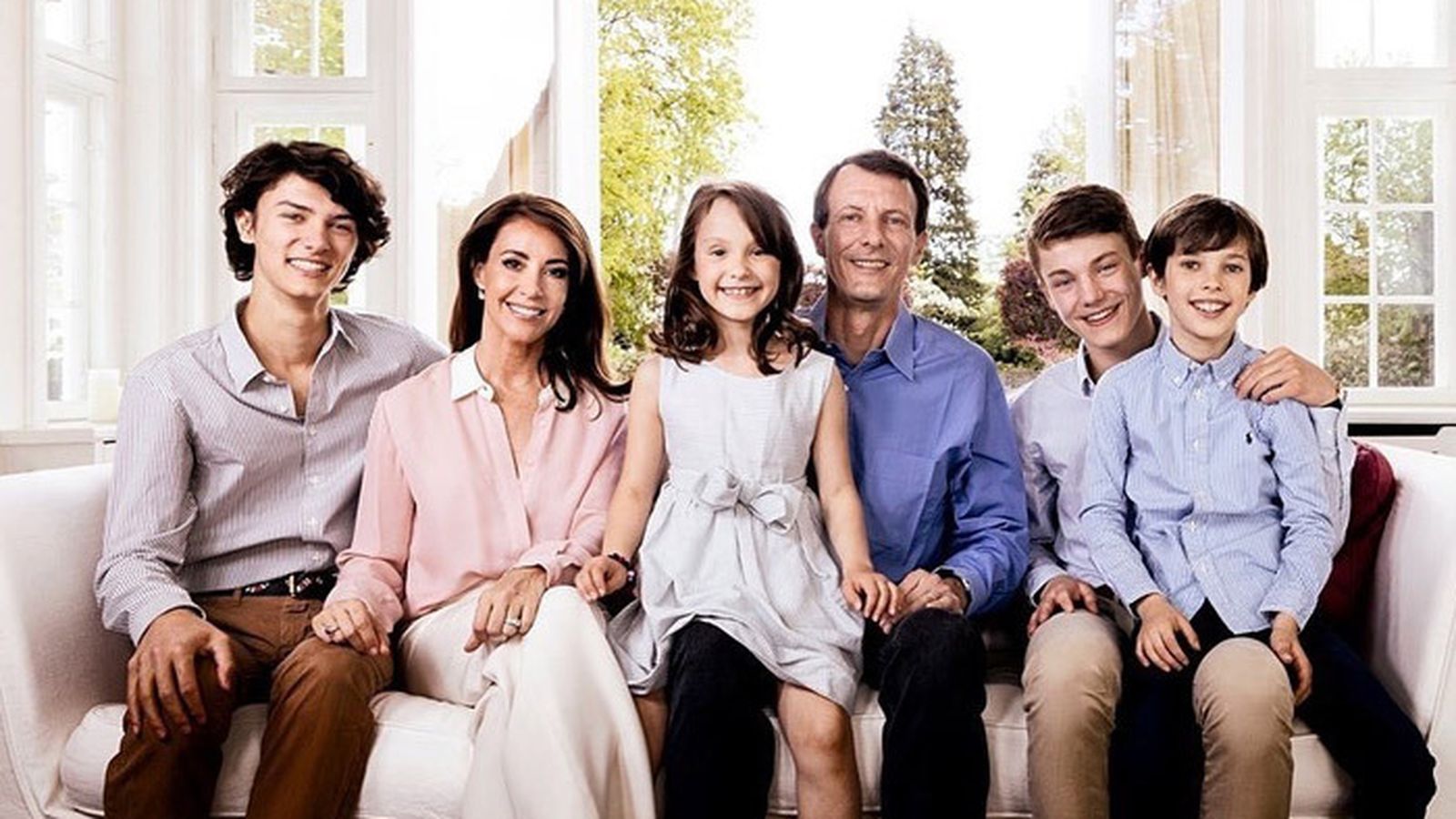 Familia real danesa.  INSTAGRAM @DETDANSKEKONGEHUS