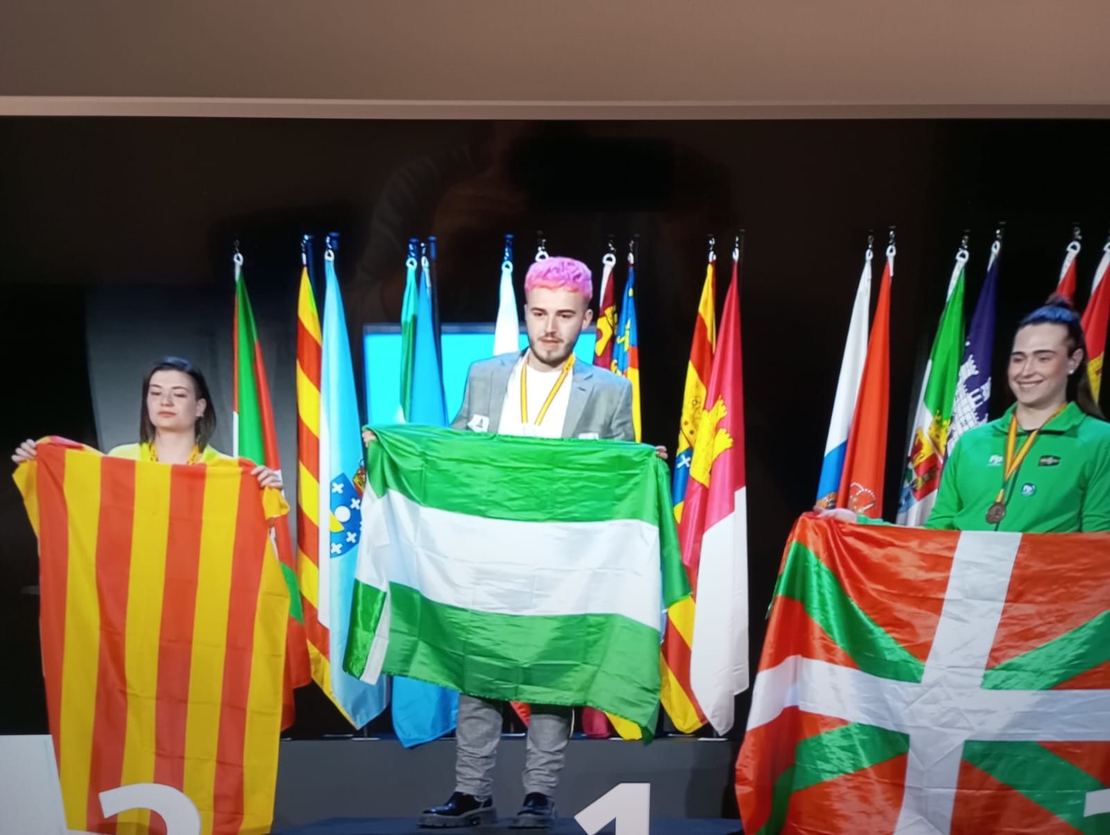 Antonio Gómez Calderón en el Campeonato Nacional de FP SpainSkills 2024.