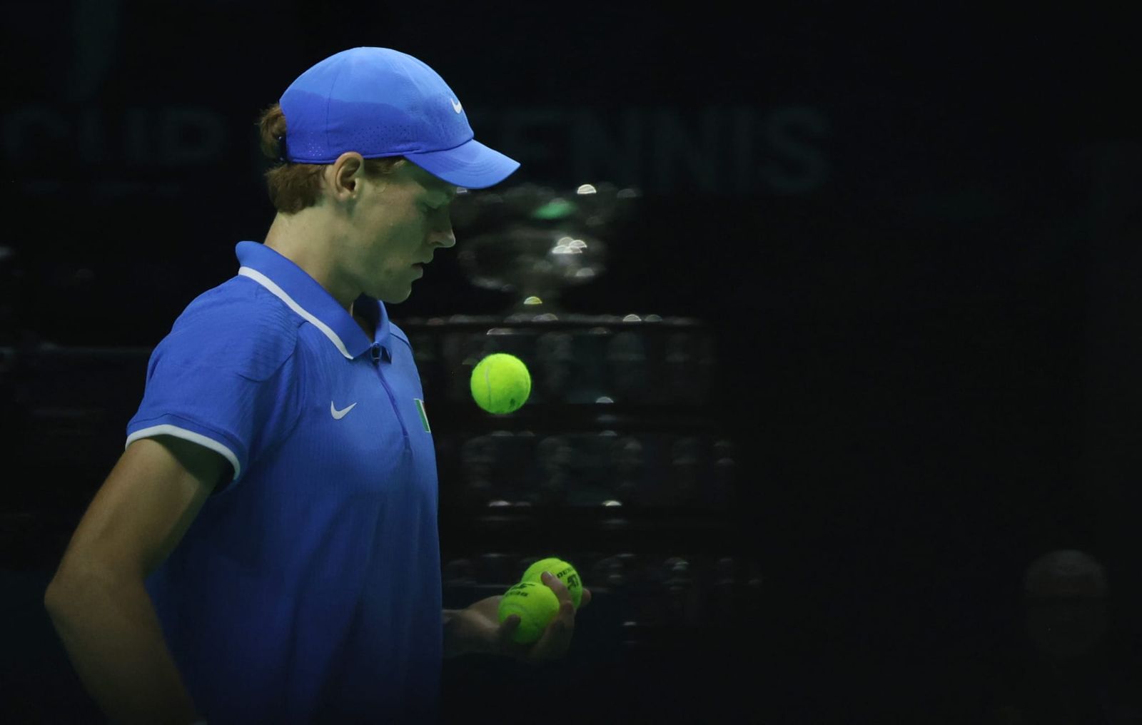 Jannik Sinner trae su show a Málaga.