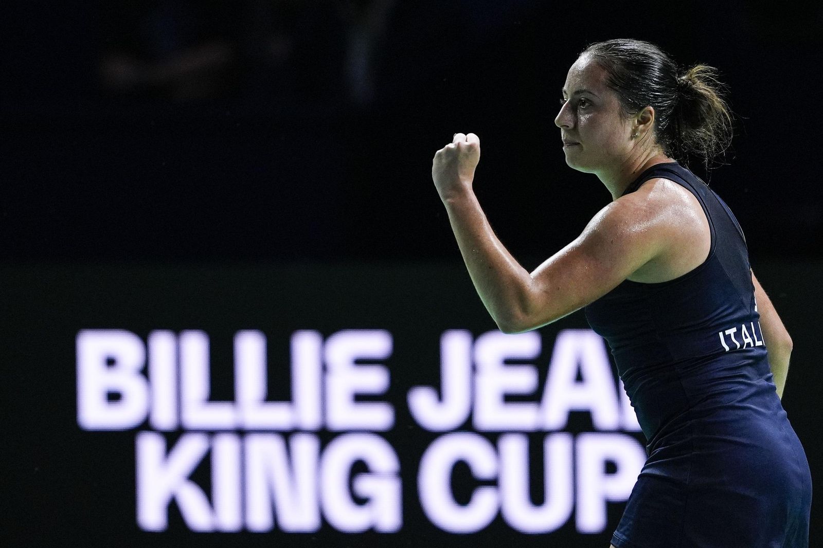El Italia-Japón de la Billie Jean King en Málaga, en fotos